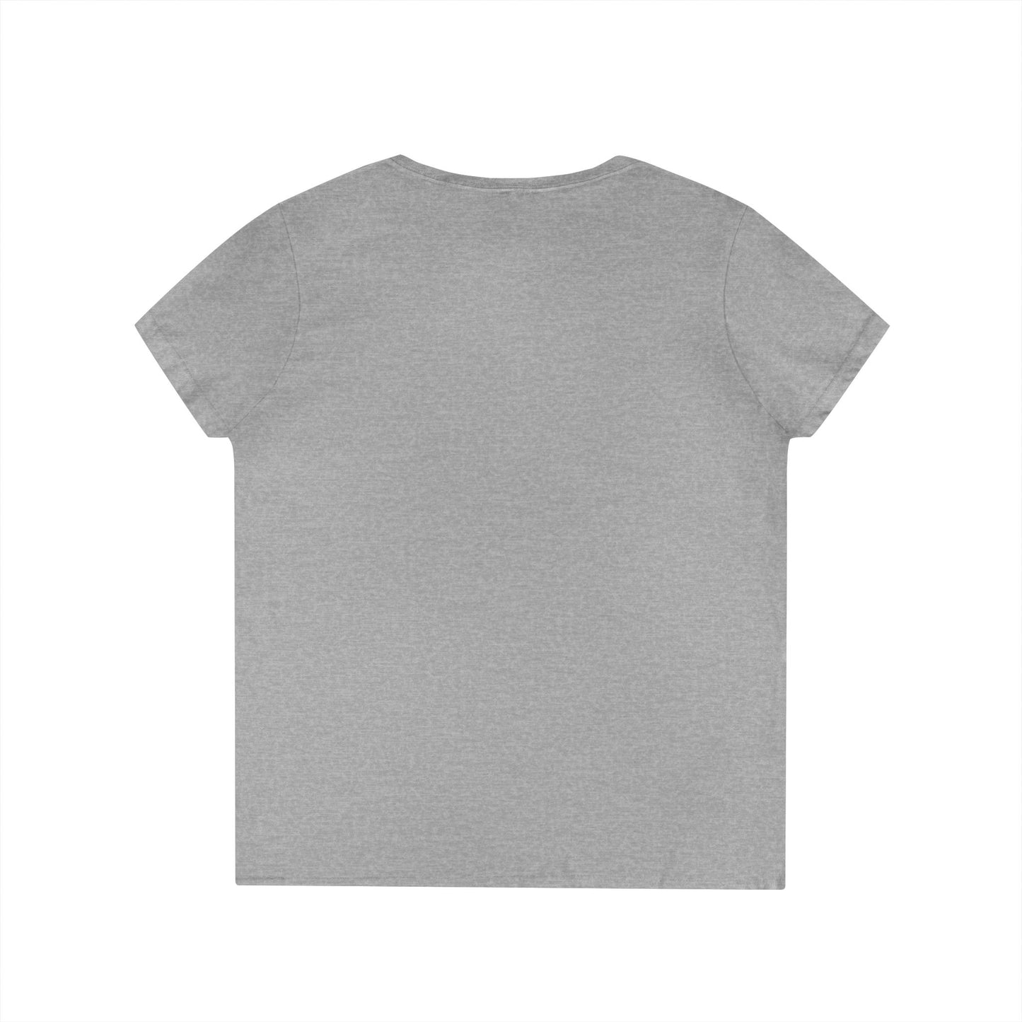 Patriotic Ladies' V-Neck T-Shirt - America Vibes Design, Summer Style, Independence Day, Gift for Her, Casual Wear