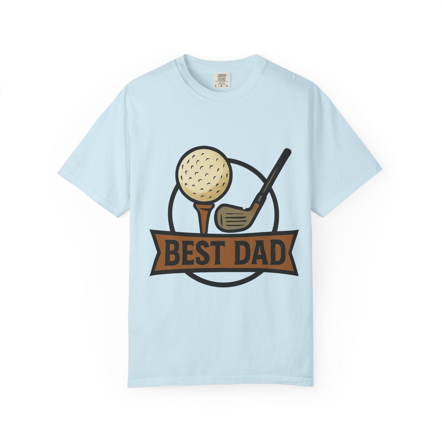 Copy of Best Dad Golf T-Shirt, Unisex Garment-Dyed Tee, Father's Day Gift, Golf Lover Apparel, Dad Gift Idea, Casual Wear