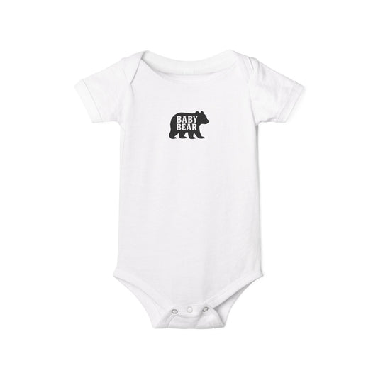 Baby Bear Infant Onesie, Cute Baby Outfit, Newborn Gift, Baby Shower, Animal Lover Apparel, Toddler Clothes, Unisex Babywear